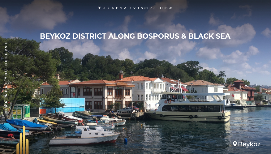 Beykoz District along Bosporus & Black sea